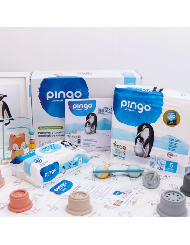Compra Pack 2 X Pingo Pañales Ecológicos, Talla 5 Junior (36 Unidades) al  mejor precio.