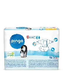 New - Pingo ecological diapers Size 2 (3-6 kg) - box of 4 bags x 42 units