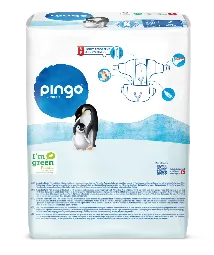 New - Pingo ecological diapers Size 7 (+15 kg) - box of 4 bags x 30 units