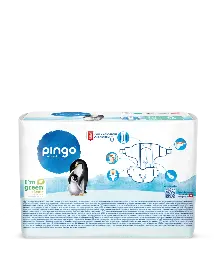 Nuevo - Pingo pañales ecológicos Talla 0 (<3 Kg) bolsa de 32 uds
