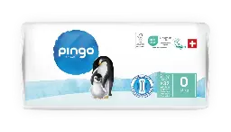 Nuevo - Pingo pañales ecológicos Talla 0 (<3 Kg) bolsa de 32 uds