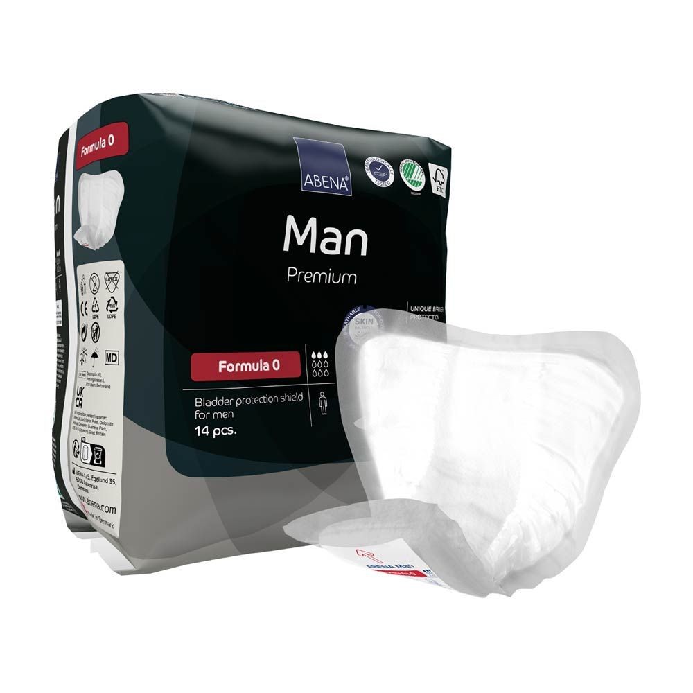 Abena Man Formula 0 - caja de 16 bolsas x 14 uds