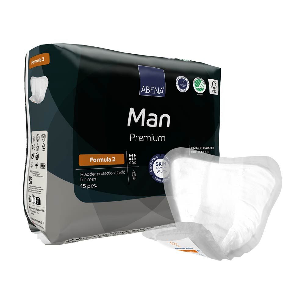 Abena Man, Formula 2 - 15 uds