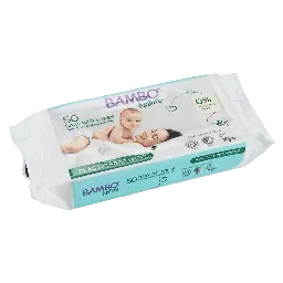 Bambo Nature Toallitas Húmedas - caja de 14 bolsas x 50 uds