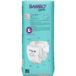Bambo Nature Pañales Talla 4 (7–14 kg) - Gran Formato - caja de 3 bolsas x 48 uds
