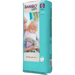 Bambo Nature Pañales Talla 6 (16+ kg) - Gran Formato - caja de 3 bolsas x 40 uds