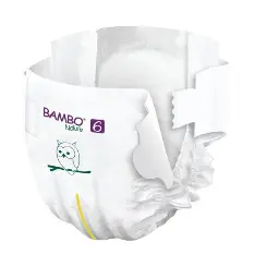 Bambo Nature Pañales Talla 6 (16+ kg) - Gran Formato - caja de 3 bolsas x 40 uds