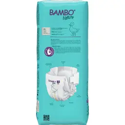 Bambo Nature Pañales Tamaño 7 (18+ kg) - Gran Formato - caja de 3 bolsas x 40 uds