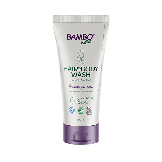 Bambo Nature gel de baño & champu - caja de 6 tubos x 150ml