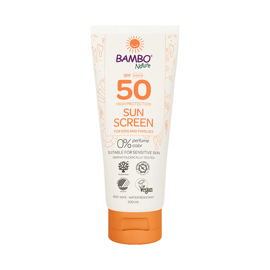 [1999909779] Bambo Nature crema solar SPF50 - caja de 6 tubos x 100ml