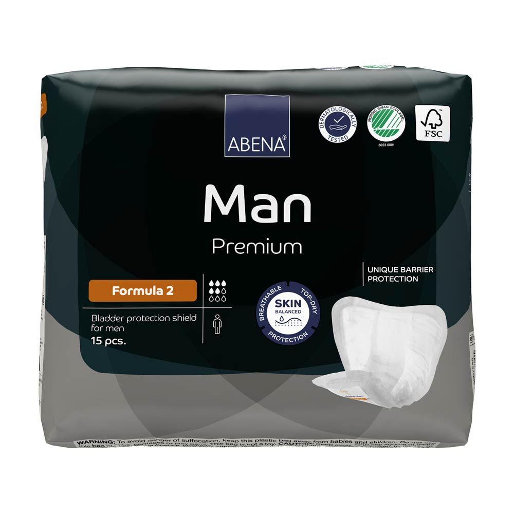 [1000021336] Abena Man Formula 2 - caja de 12 bolsas x 15 uds