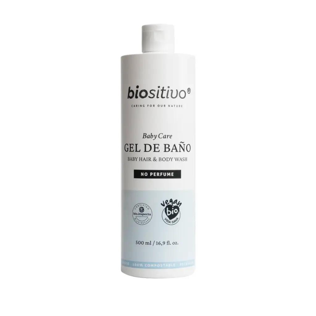 [07830] Biositivo gel de baño para bebé - caja de 6 x 500 ml
