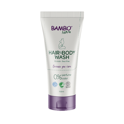 Bambo Nature gel de baño & champu - caja de 6 tubos x 150ml