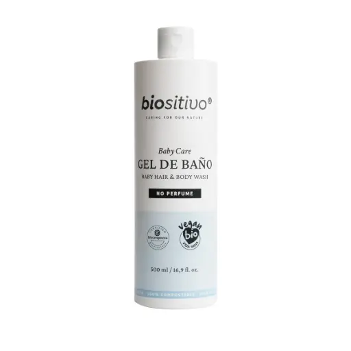 [07830] Biositivo gel de baño para bebé - caja de 6 x 500 ml