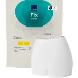 Abena Fix Prenda de fijación de algodón S - caja de 10 bolsas de 10 uds