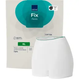 Abena Fix Prenda de fijación de algodón XL - caja de 10 bolsas de 10 uds