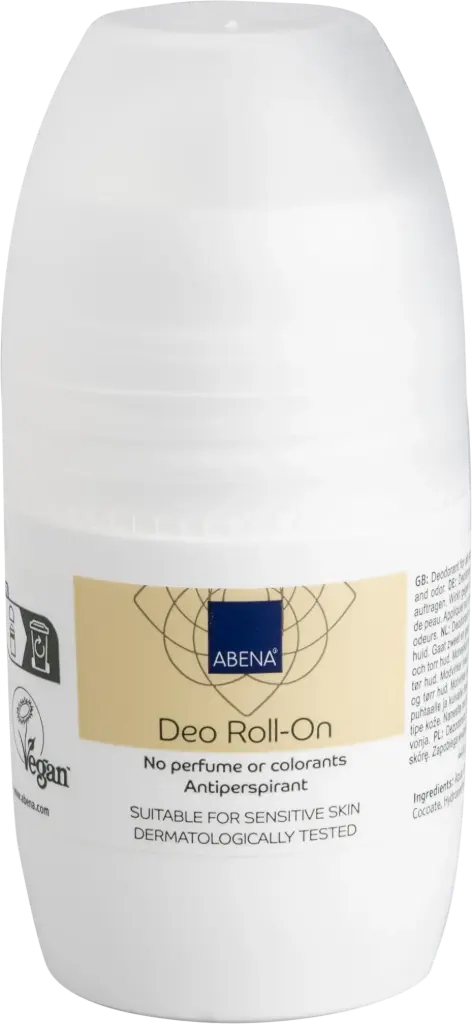 Abena Desodorante Roll-On – caja de 8 botes x 50 ml