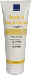 Abena Crema Corporal y de Manos 35 % Lípidos – caja de 12 tubos x 200 ml