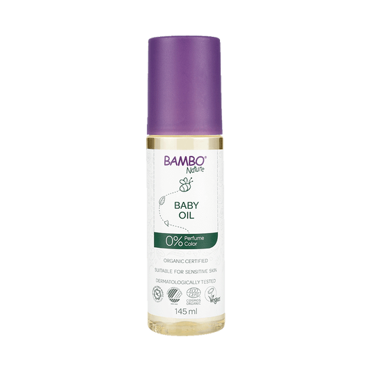 Bambo Nature aceite para bebé - caja de 6 botellas x 145ml