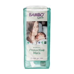 Bambo Nature protege camas 60x90cm - caja de 8 bolsas x 10 uds