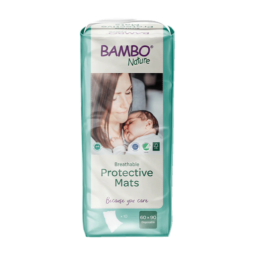 [1000023732] Bambo Nature protege camas 60x90cm - caja de 8 bolsas x 10 uds