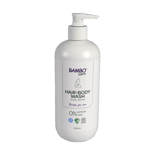 Bambo Nature gel de baño & champu - caja de 6 botes x 500ml