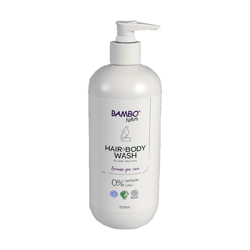 Bambo Nature gel de baño & champu - caja de 6 botes x 500ml